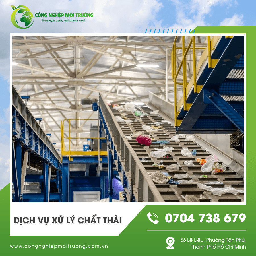 Quy trình dịch vụ xử lý chất thải