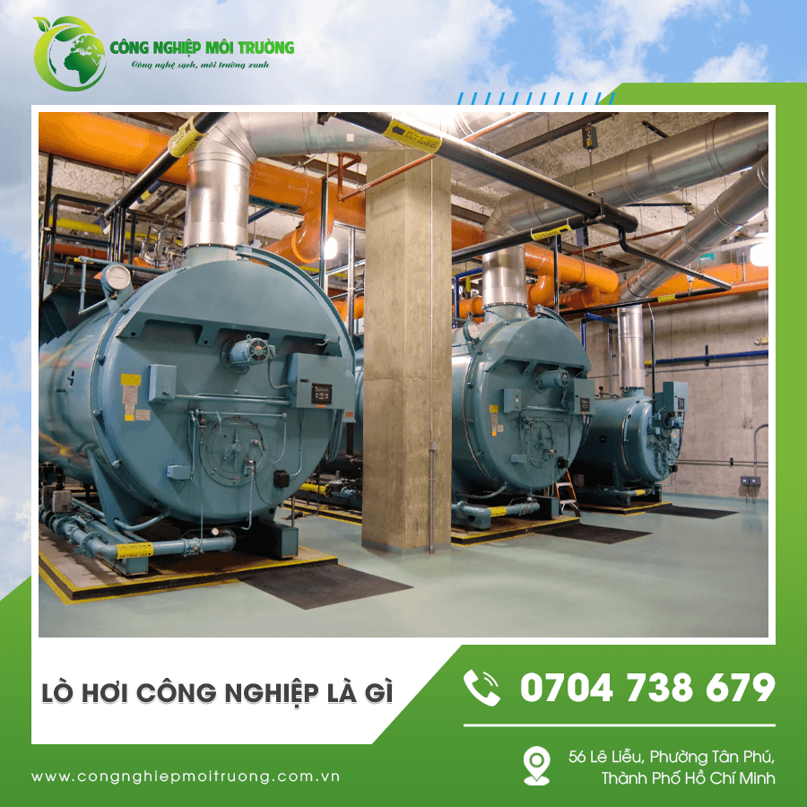Hình ảnh lò hơi vận hành thực tế
