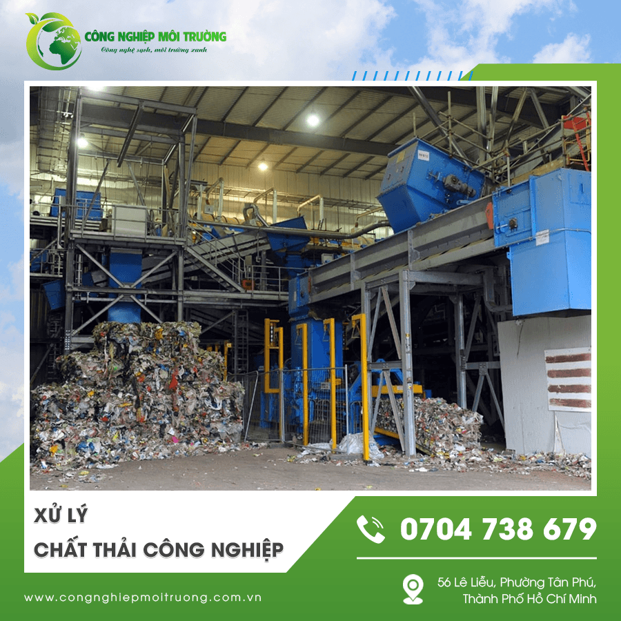Hoạt động vận hành xử lý chất thải công nghiệp tại khu công nghiệp Hoạt động vận hành xử lý chất thải công nghiệp tại khu công nghiệp